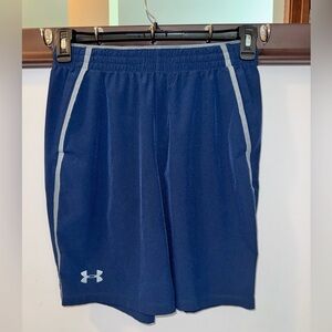 Under Armour Men's Blue Loose Heat Wear Athletic Shorts Size Small
